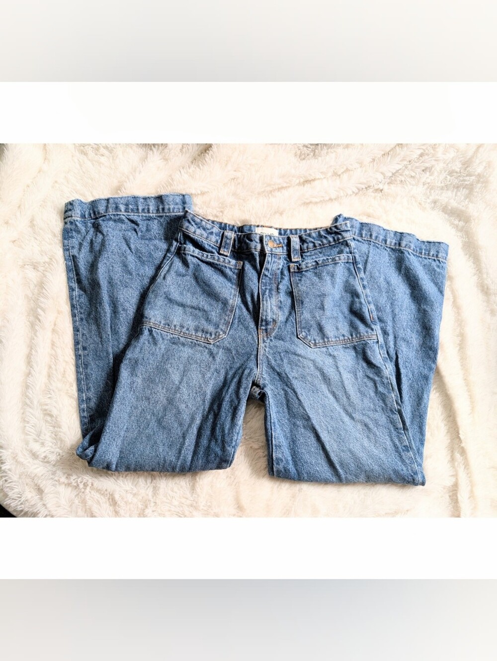 Rolla's High Rise Wide Leg Denim Jeans Size 29